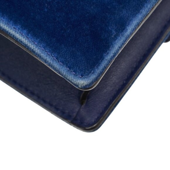 GUCCI Blue Shoulder Bag - Picture 6 of 11